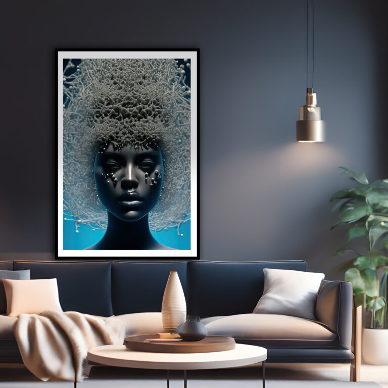 Tablou "Oxia" din colecția Abstract Goddess