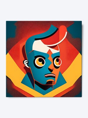 Tablou Eroul in stil Pop Art