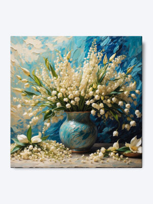 Tablou Lăcrămioare în Vază clasicist